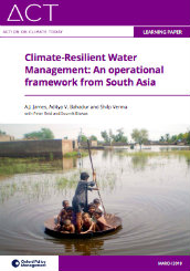 Climate-resilient water management: an operational framework from South Asia